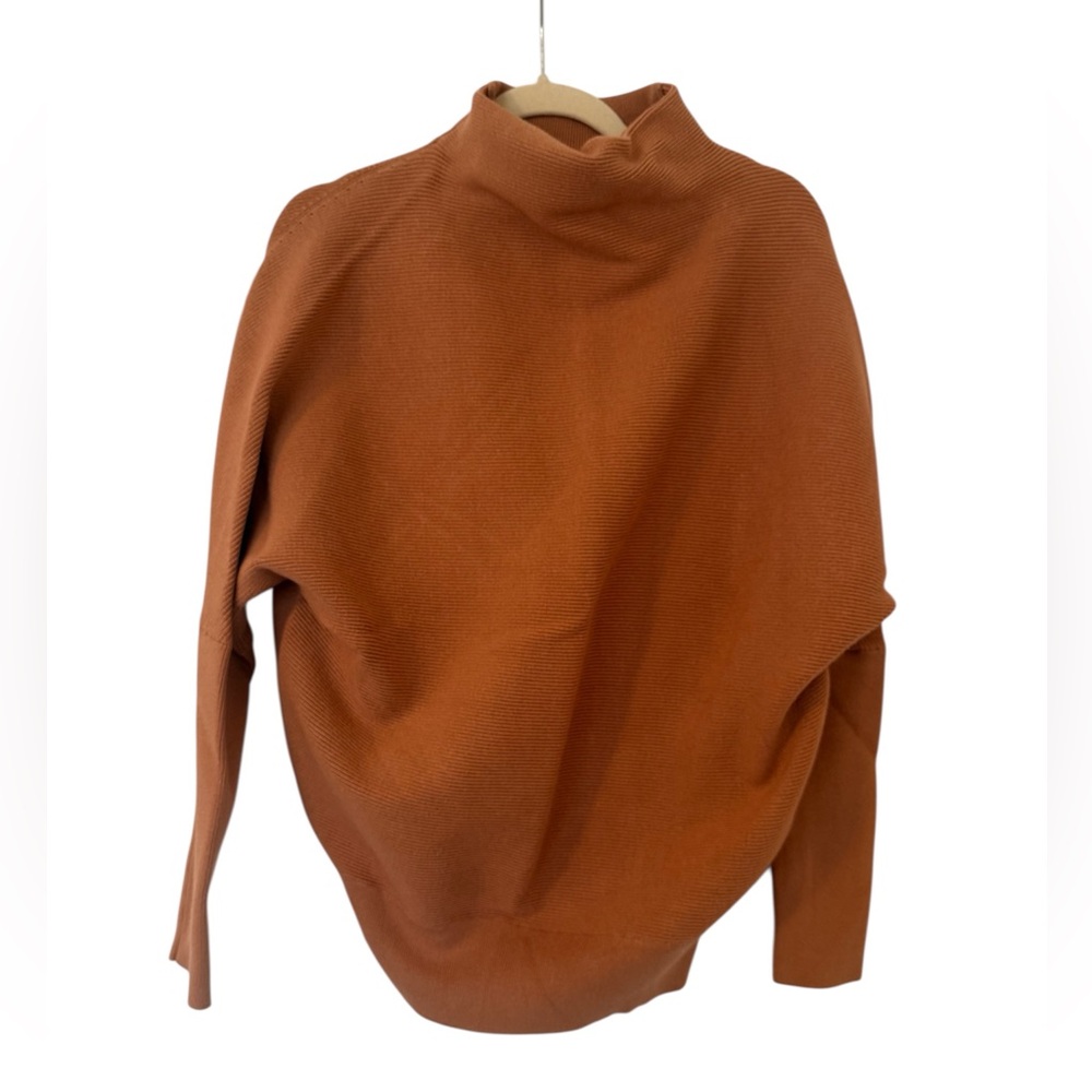 Bluivy Comfy Pullover Sweater in Warm Cinnamon Size M/L